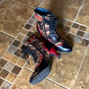 Tapestry Boots
